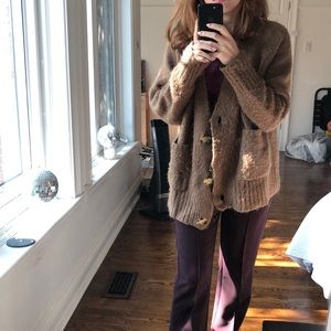 🍁 Zara brown cozy cardigan